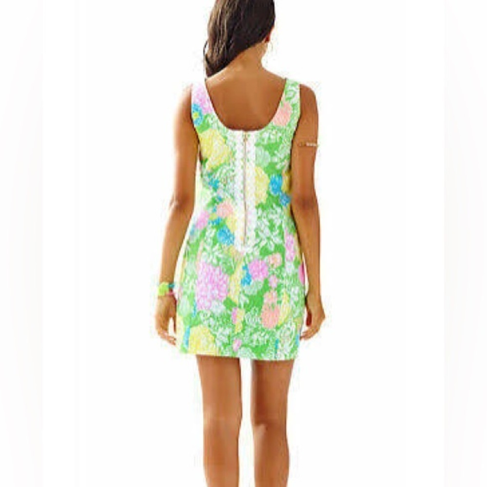 Lilly Pulitzer Cathy Shift Dress in Hibiscus Stroll - 2 - Picture 2 of 7